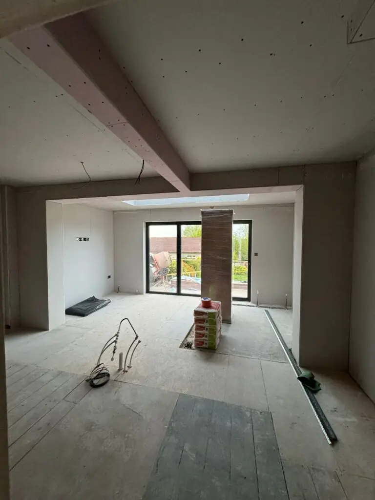 during extension image